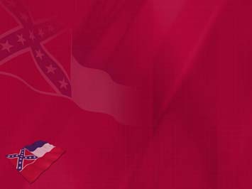 Mississippi Flag Title Content PowerPoint Template