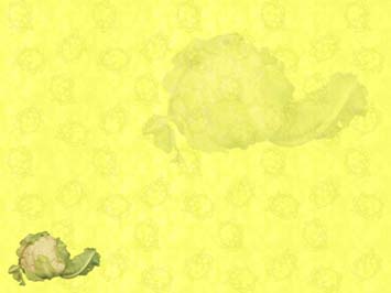 Cauliflower Title Content PowerPoint Template