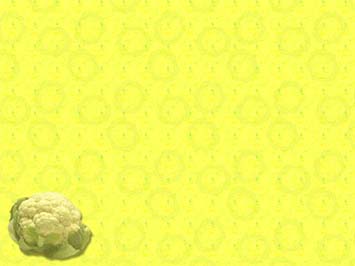 Cauliflower Title Content PowerPoint Template