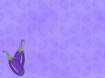 Eggplant Title Content PowerPoint Template