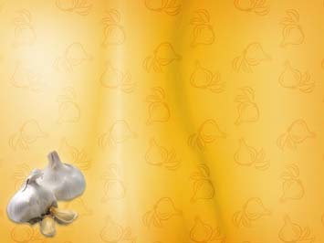 Garlic Title Content PowerPoint Template