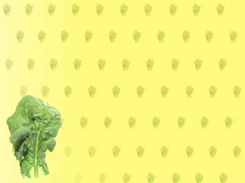 Spinach Title Content PowerPoint Template