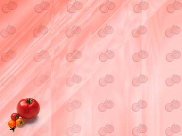 Tomato Title Content PowerPoint Template
