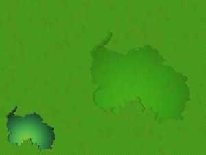 South Ossetia Map Title Content PowerPoint Template