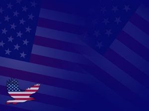 Americana Eagle Title Content PowerPoint Template