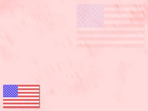 USA Flag Title Content PowerPoint Template