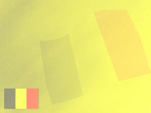 Belgium Flag Title Content PowerPoint Template
