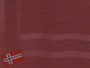 Norway Flag Title Content PowerPoint Template