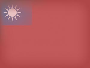 Taiwan Flag Title Content PowerPoint Template