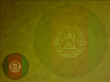 Afghanistan Flag Title Content PowerPoint Template