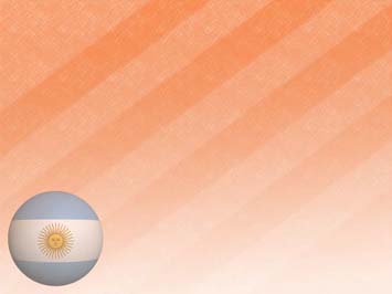 Argentina Flag Title Content PowerPoint Template