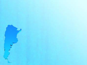 Argentina Map Title Content PowerPoint Template