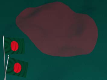 Bangladesh Flag Title Content PowerPoint Template