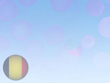 Belgium Flag Title Content PowerPoint Template