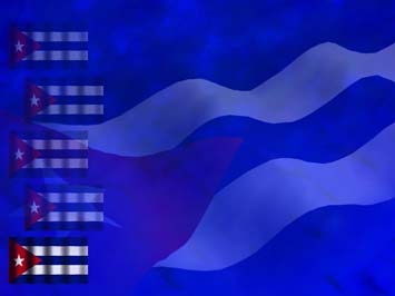 Cuba Flag Title Content PowerPoint Template