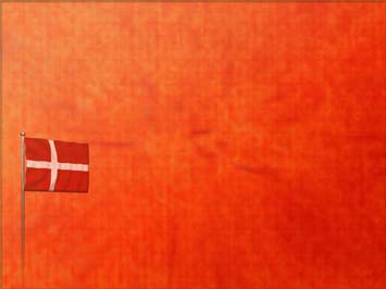 Denmark Flag Title Content PowerPoint Template