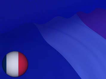 France Flag Title Content PowerPoint Template