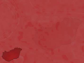 Hungary Map Title Content PowerPoint Template