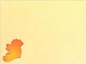 Ireland Map Title Content PowerPoint Template