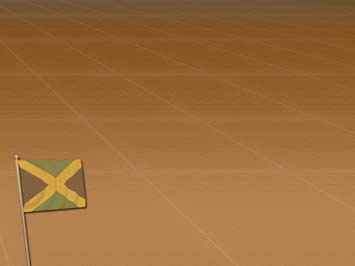 Jamaica Flag Title Content PowerPoint Template