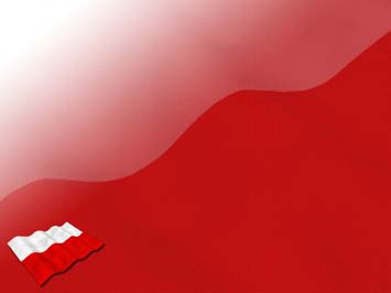 Poland Flag Title Content PowerPoint Template