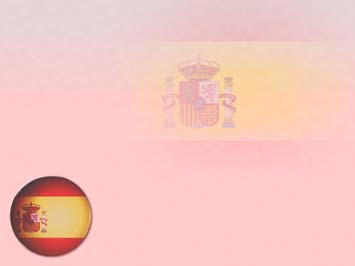 Spain Flag Title Content PowerPoint Template