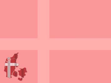 Denmark Map Title Content PowerPoint Template