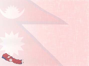 Nepal Map Title Content PowerPoint Template