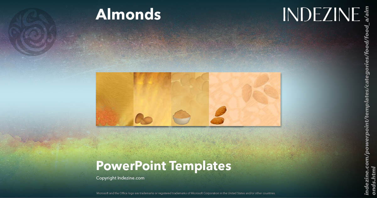 Almonds PowerPoint Templates