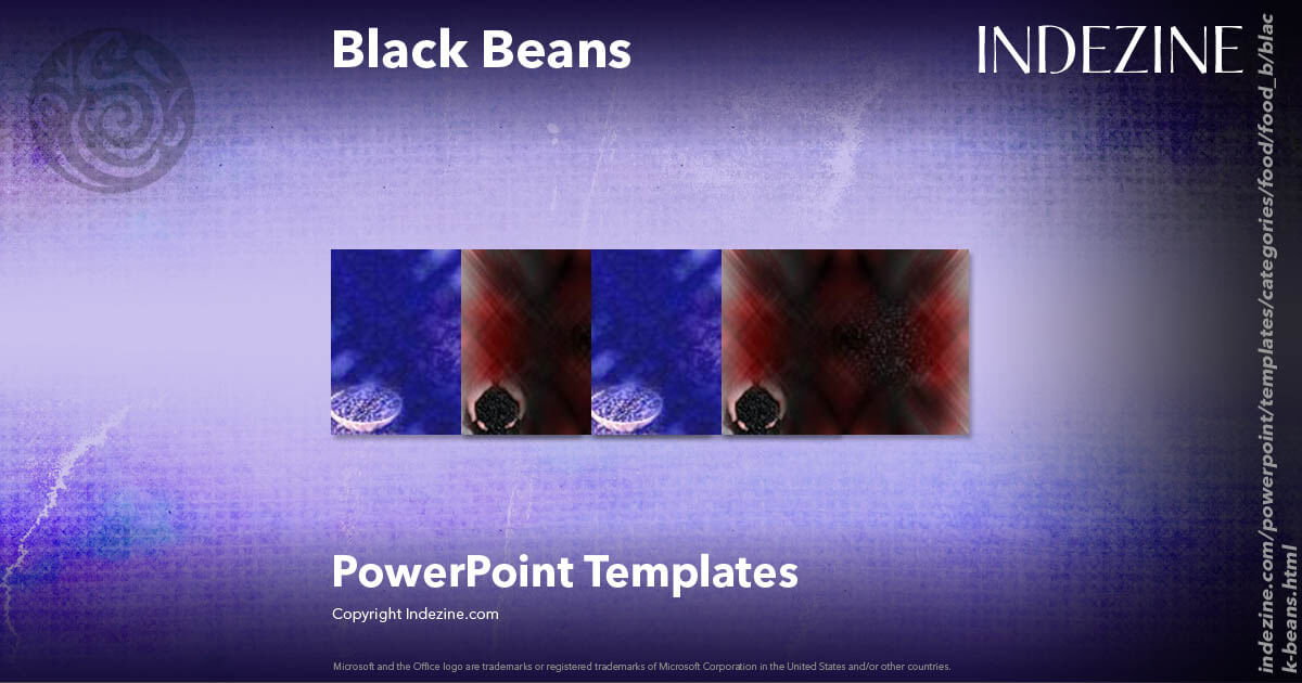 Black Beans PowerPoint Templates