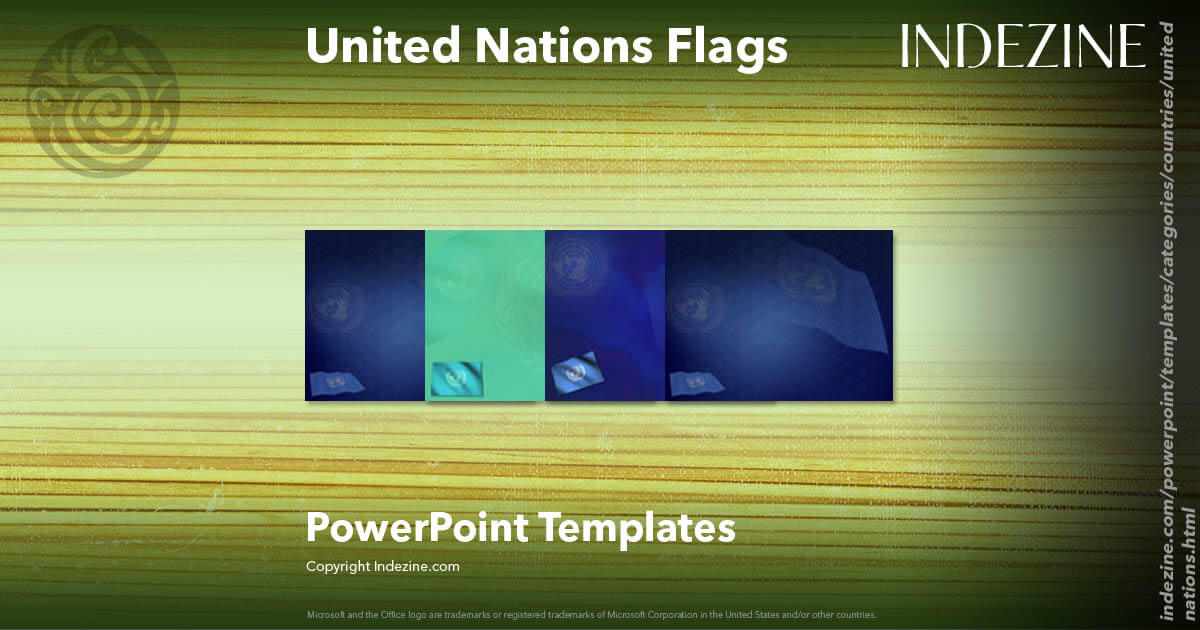 United Nations Flags PowerPoint Templates