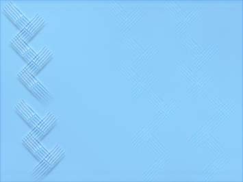 Woven Again Title Content PowerPoint Template