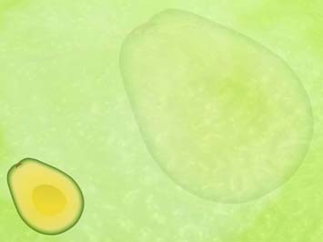 Avocado Title Content PowerPoint Template