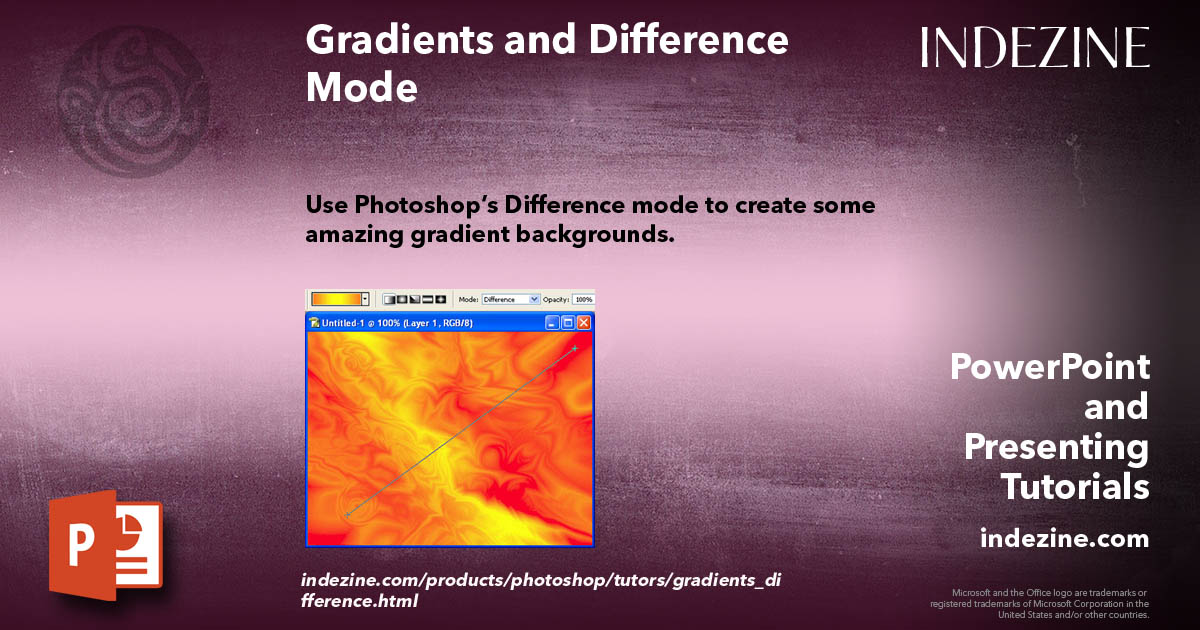 Gradient Mode Gradients and Difference Mode
