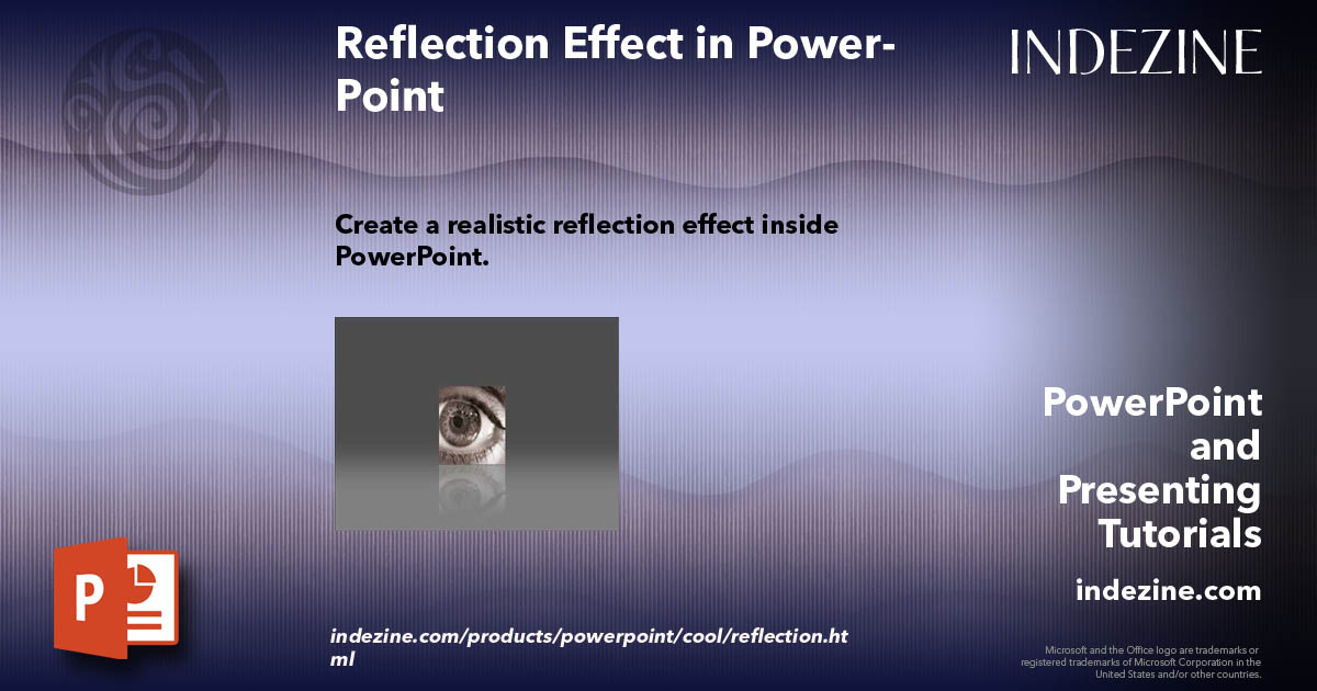 Reflection Effect in PowerPoint