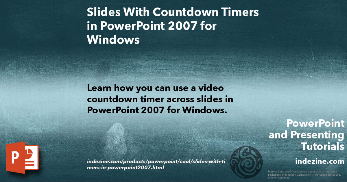 Slides With Countdown Timers in PowerPoint 2007 for Windows