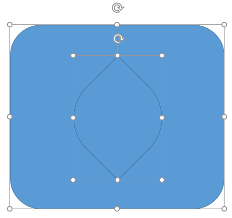 Shape Fragment option applied