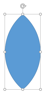 Curved Petal shape ready
