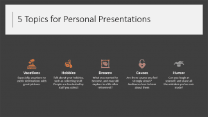 SmartArt With Icons from PowerPoint Designer in PowerPoint 365 for Windows