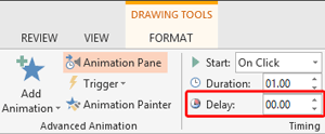 Learn PowerPoint 2013 for Windows: Animation Delay