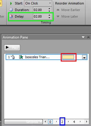 Animation Delay in PowerPoint 2010 for Windows