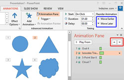 Learn PowerPoint 2013 for Windows: Re-Order Animations