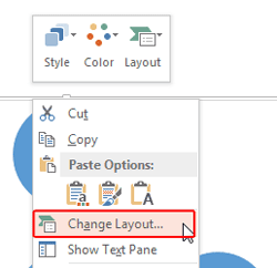 Change SmartArt Graphic Layouts in PowerPoint 2013 for Windows
