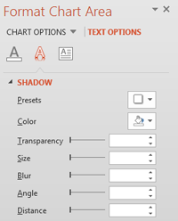 Learn PowerPoint 2013 for Windows: Text Effects for Chart Area