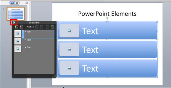 Text Pane for SmartArt Graphics in PowerPoint 2011 for Mac | PowerPoint ...