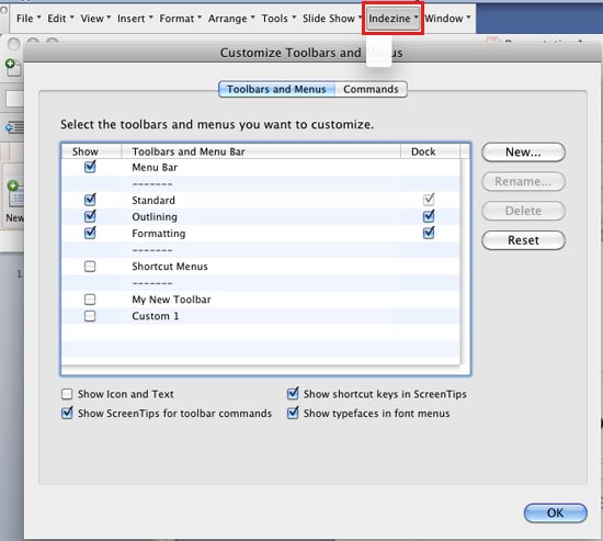 word for mac 2011 advanced properties