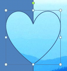 Shape with Slide Background fill Shape with Slide Background fill