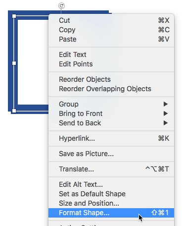 Gradient Outline Powerpoint Gradient Lines for Shapes in PowerPoint 2016 for Mac