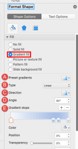 More Gradients in PowerPoint 2016 for Mac