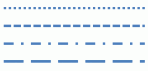 Formatting Outlines for Shapes (Dashes) in PowerPoint 2007 for Windows